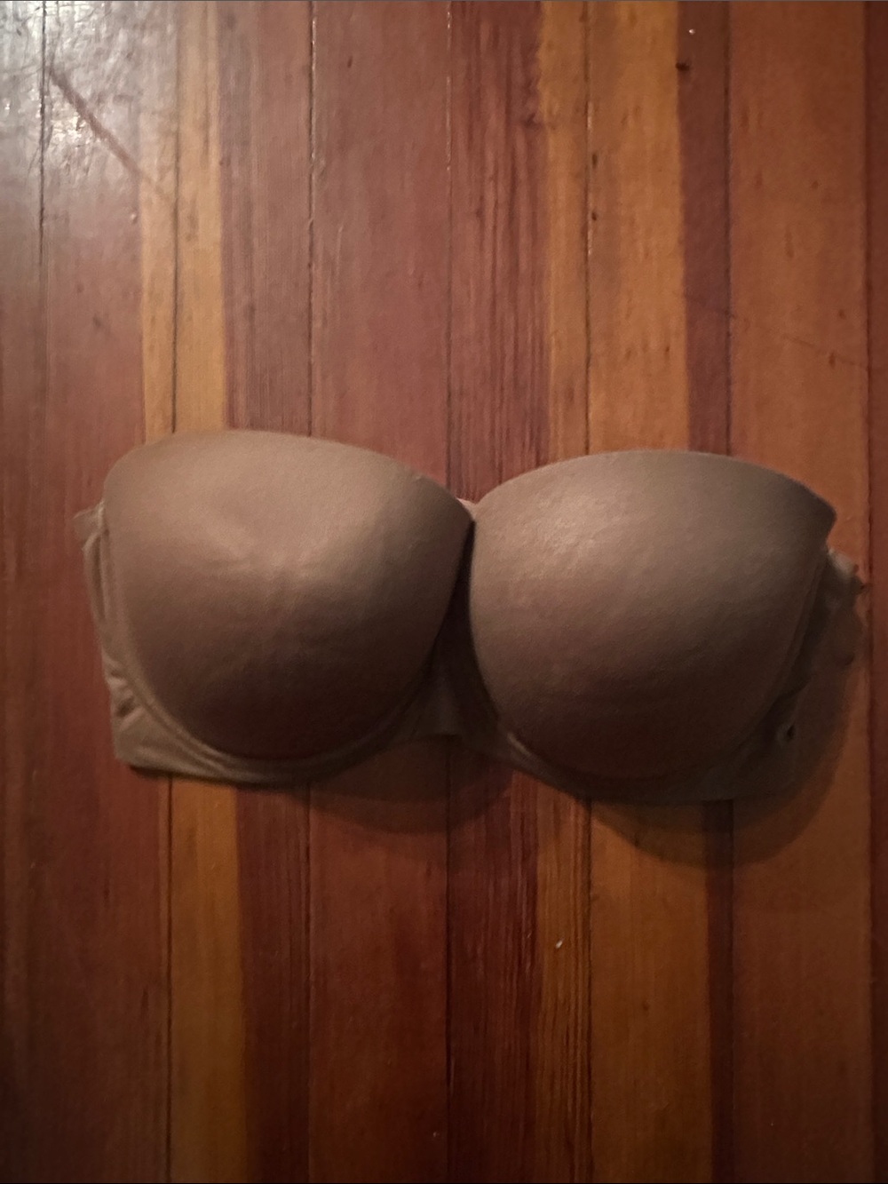 aerie Strapless lightly lined Bandeau Bra in Nude